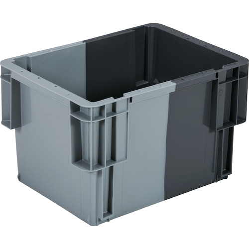 【別途送料あり】三甲（サンコー）　ＳＮコンテナーＢ＃４０Ｒ　２０４１０８　グレー／ライトグレー　【品番：20410800GL803GL802】