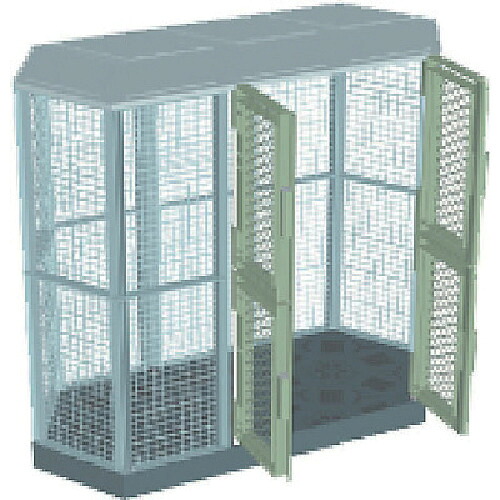 【別途送料あり】三甲（サンコー） ゴミステーション（エコノミー） ８０５６５１ グレー 【品番：805651GL00】