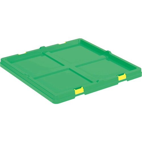 【別途送料あり】三甲（サンコー）　８０５８７５　コンパレッターＦ＃９００　フタ（ロック付）グリーン　【品番：80587501GR611】