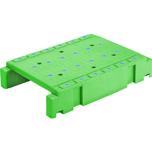 【別途送料あり】三甲（サンコー）　パレットＳ－７１０　グリーン　８０８００１　【2個】　【品番：80800100GRDEN】