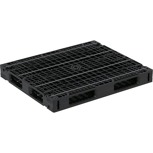【別途送料あり】三甲（サンコー）　８１２２８１　パレットＲ４－１０１２－９　再生ブラック　【品番：81228101BKRCE】