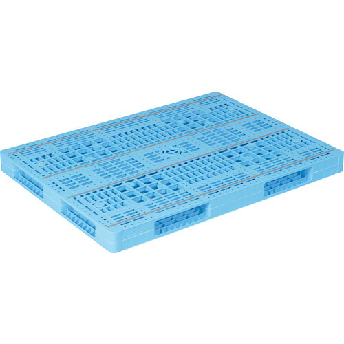【別途送料あり】三甲（サンコー）　パレットＴＰ－１００１３４Ｒ４ライトブルー　８１３４０３　【2個】　【品番：81340301BL510】