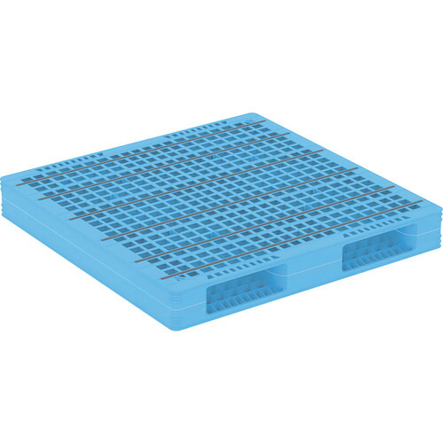 【別途送料あり】三甲（サンコー）　パレットＲ２－１１１１－３ライトブルー　８１３７０１　【2個】　【品番：81370101BL510】