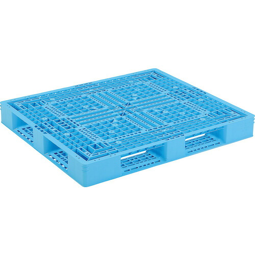 【別途送料あり】三甲（サンコー）　パレットＤ４－１１５１３５ライトブルー　８１６９０９　【2個】　【品番：81690900BL510】