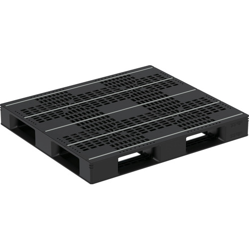 【別途送料あり】三甲（サンコー）　８４０１２４　パレット　ＬＸ－１０６１２０Ｄ４－２　ブラック　【品番：84012402BKRCP】