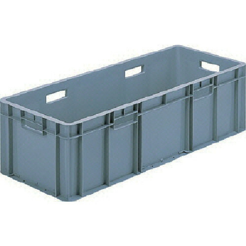 【別途送料あり】三甲（サンコー）　ＴＰ規格コンテナ　２０５４０６　ＴＰ３８２．５ＬＢ　ライトグレー　【品番：SK205406】