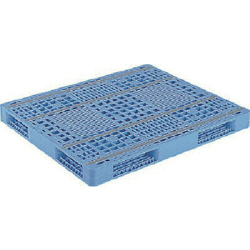 【別途送料あり】三甲(サンコー) プラスチックパレット 812089 R4−1012−3 ライトブルー 【品番:SK812089-01】|住設プロ 店