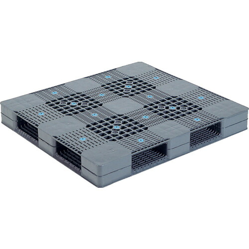 【別途送料あり】三甲（サンコー）　プラスチックパレット　８１３０１２　Ｄ４－１１１２　【品番：SK-D4-1112-GL】