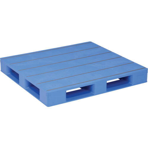 【別途送料あり】三甲（サンコー）　プラスチックパレット　８４００７９　ＬＸ－１１１２Ｄ４青　【品番：SK-LX-1112D4-BL】