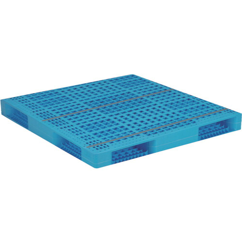 【別途送料あり】三甲（サンコー）　プラスチックパレット　８２２５０２　Ｒ４－１４６１５７　ライトブルー　【品番：SK-R4-146157-BLL】