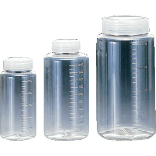 サンプラテック　クリアー広口ボトル　１００ｍｌ（２００本入り）（箱単位）　【品番：02013C】