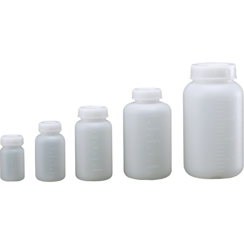 サンプラテック フロロバリアPEボトル広口 100mL (200本入) 【品番:20415C】|住設プロ 店