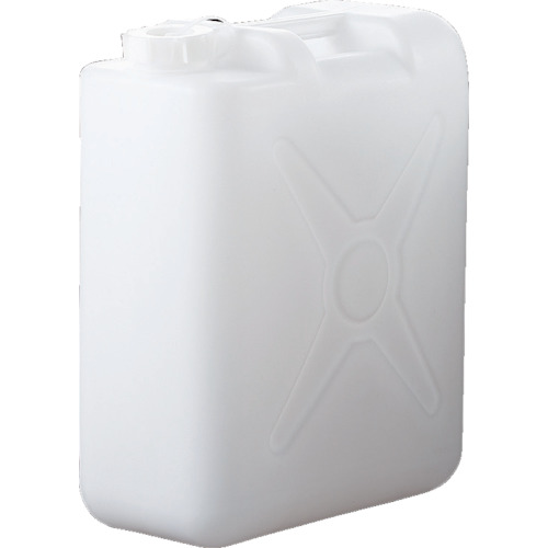 サンプラテック ポリ貯蔵タンク フロロバリアＰＥ貯蔵タンク ２０Ｌ 細口印字機 【品番：25501】 花・ガーデン・DIY-研究・実験用品