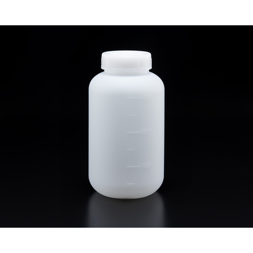 サンプラテック　フロロバリアＰＥボトル広口３Ｌ（単位は、【本】）　【品番：31272】