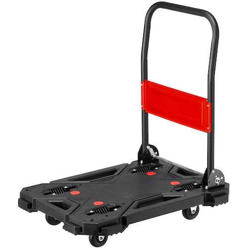 【別途送料あり】サンワサプライ（SANWA SUPPLY）　取っ手つき台車　大　【品番：CART-FA7HBK】｜住設プロ　店 10,949円