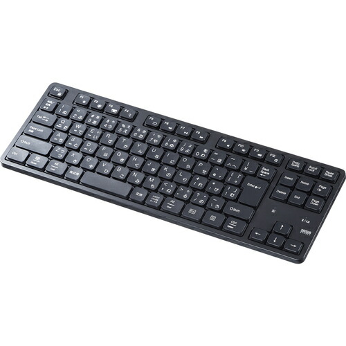 【別途送料あり】サンワサプライ（SANWA SUPPLY）　静音Ｂｌｕｅｔｏｏｔｈキーボード　テンキーなし　【品番：SKB-BT38BK】