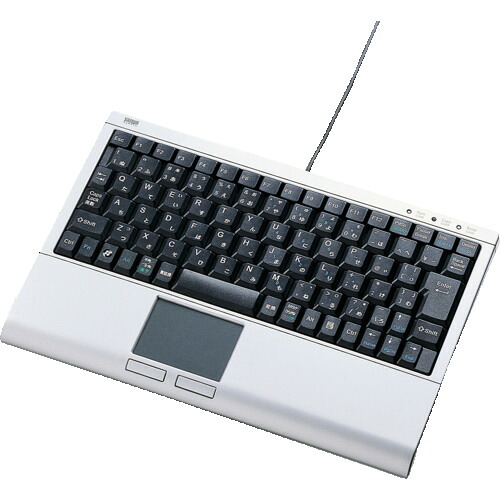 サンワサプライ（SANWA SUPPLY） タッチパッド付鍵盤 【品番：SKB-TP01SVN】