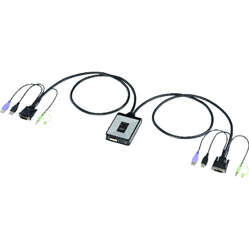 サンワサプライ（SANWA SUPPLY） マイコン自動小銃うつり変わり器（２：１） 【品番：SW-KVM2DUN】