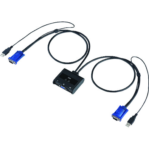 サンワサプライ（SANWA SUPPLY） マイコン自動小銃うつり変わり器（２：１） 【品番：SW-KVM2UUN】