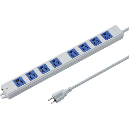 サンワサプライ（SANWA SUPPLY） 工事物品ワット数保護すること水道栓 抜け打ち切り差し込み薄墨色 吊りひも長さ３ｍ 【品番：TAP-K8-3BL】