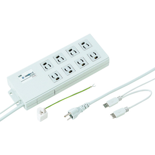 サンワサプライ（SANWA SUPPLY）　ＵＳＢ連動タップ　【品番：TAP-RE2UN】｜住設プロ　店