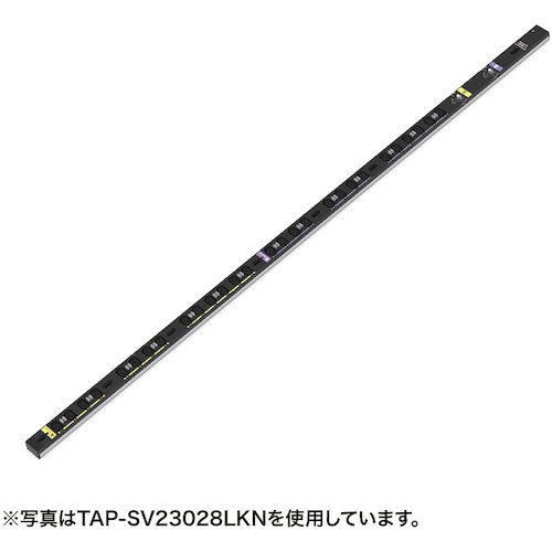 サンワサプライ（SANWA SUPPLY） １９inサーヴァー仕合わせ用差し込み ２００Ｖ（３０Ａ） 抜け押しとどめる鍵を掛ける役立つこと付き添い人 【品番：TAP-SV23024LKN】