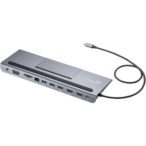 サンワサプライ（SANWA SUPPLY）　ＵＳＢ　Ｔｙｐｅ?Ｃドッキングステーション（ＨＤＭＩ／ＶＧＡ対応）　【品番：USB-CVDK8】｜住設プロ　店 21,115円