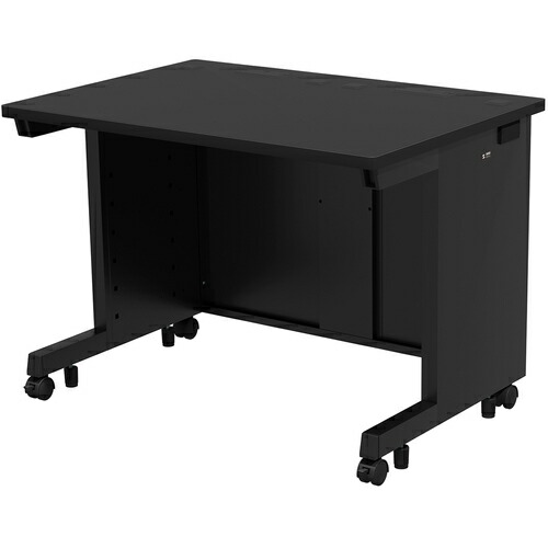【別途送料あり】サンワサプライ（SANWA SUPPLY） ｅデスク（ブラック）Ｗ１０００×Ｄ７００×Ｈ７００ 【品番：ED-SK10070BK】