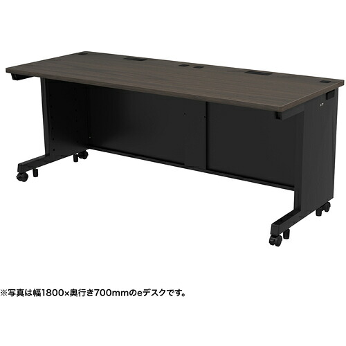 【別途貨物輸送あり】サンワサプライ（SANWA SUPPLY） ｅ勉強机（濃縮された肌理）Ｗ１８００×Ｄ８００×Ｈ７００ 【品番：ED-SK18080M】 オフィスデスク・テーブル-オフィスデスク