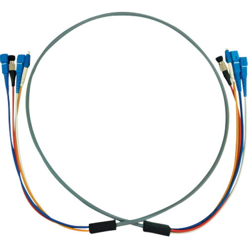 【別途送料あり】サンワサプライ（SANWA SUPPLY）　光ファイバケーブル防水ロバストタイプケーブル色：グレー　芯数４　【品番：HKB-FCFCWPRB5-30】