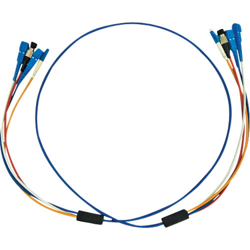 サンワサプライ（SANWA SUPPLY）　光ファイバケーブルロバストタイプケーブル色：ブルー　芯数４　【品番：HKB-LCLCRB1-30】