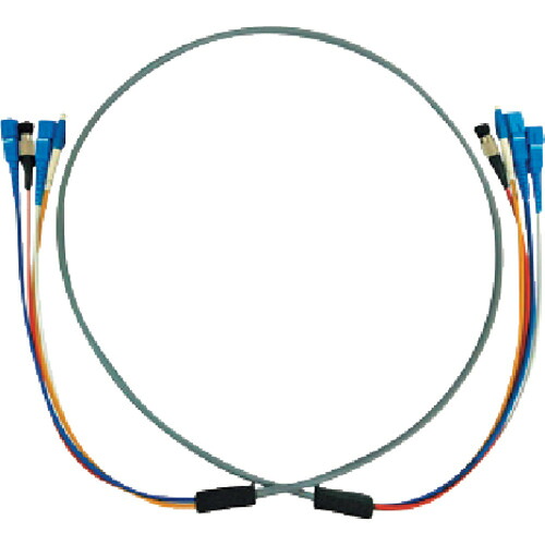 【別途送料あり】サンワサプライ（SANWA SUPPLY）　光ファイバケーブル防水ロバストタイプケーブル色：グレー　芯数４　【品番：HKB-SCSCWPRB5-10】