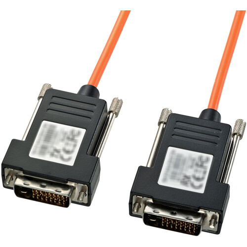 サンワサプライ（SANWA SUPPLY） ＤＶＩ光衣料繊維有線テレビ（シングル繋がり）３０ｍ 【品番：KC-DVI-FB30K】