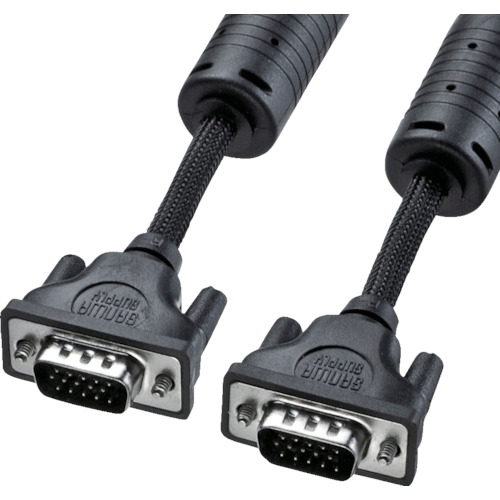 サンワサプライ（SANWA SUPPLY）　ディスプレイケーブル　ナイロンメッシュタイプ　【品番：KC-NMV50K】