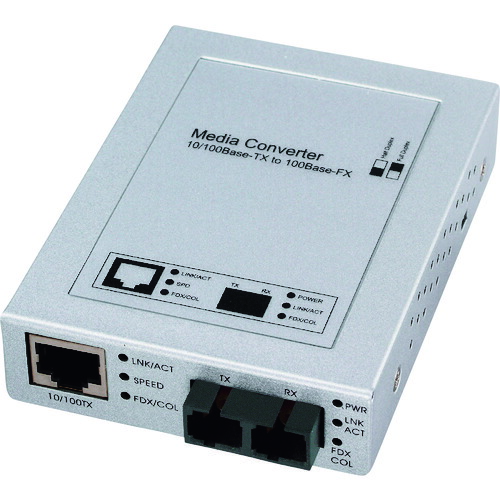 サンワサプライ（SANWA SUPPLY） 光手段変換器 【品番：ローカルエリアネットワーク-EC202C】