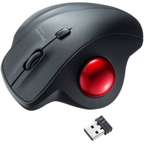 サンワサプライ（SANWA SUPPLY）　ワイヤレストラックボール　【品番：MA-WTB129BK】