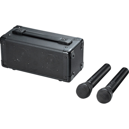 サンワサプライ（SANWA SUPPLY）　ワイヤレスマイク付き拡声器スピーカー　【品番：MM-SPAMP7】