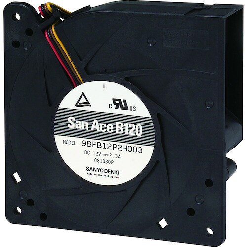 【別途送料あり】山洋電気　ＳａｎＡｃｅ　ブロアファン（１２０×３２ｍｍ　ＤＣ１２Ｖ－リード線仕様）　【品番：9BFB12P2H003】