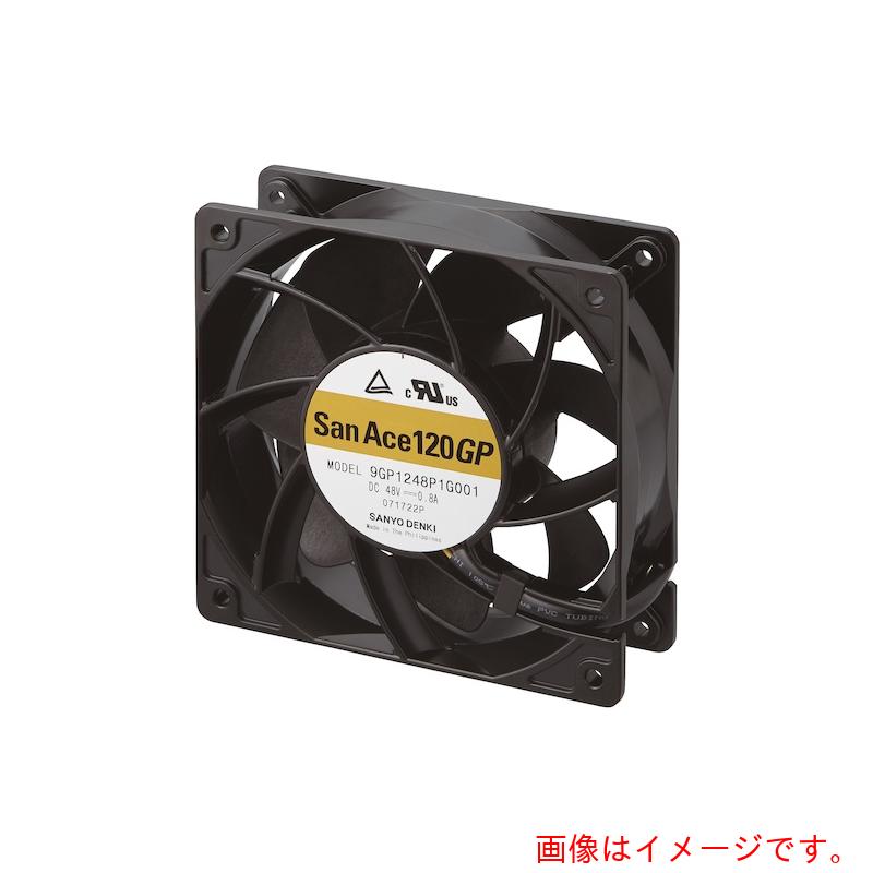 【別途送料あり】山洋電気 SanAce 耐Gファン(120×38mm DC24V PWM・パルスセンサ付き) 【品番:9GP1224P1G001】