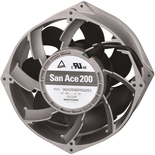 【別途送料あり】山洋電気　ＳａｎＡｃｅ　標準ファン（Φ２００×７０ｍｍ　ＤＣ４８Ｖ　ＰＷＭ・パルスセンサ付き）　【品番：9GV2048P0G201】