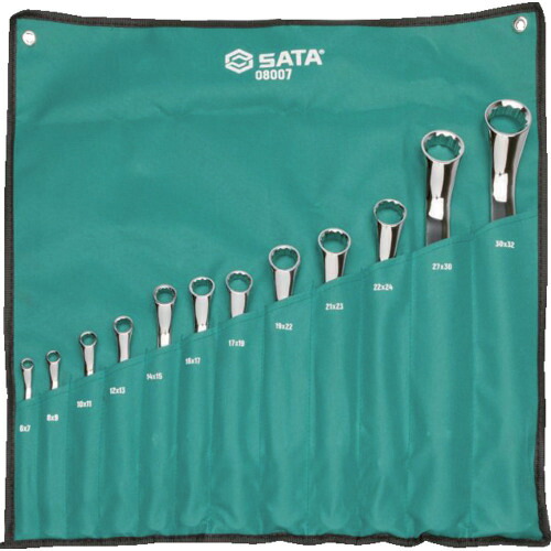 SATA 両口めがね鍵仕掛ける［１２点］４０度 【品番：ST08007SJ】