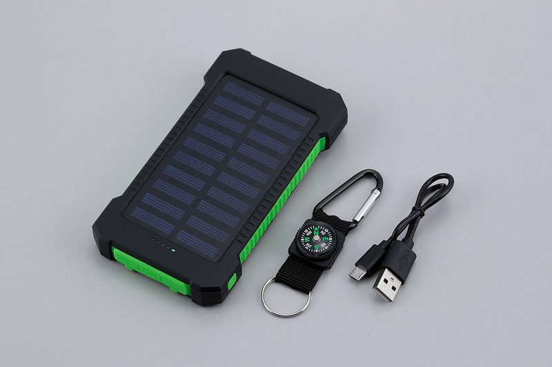 楽天市場】ポータブルソーラー充電器 7W IP65準拠 スマホ充電