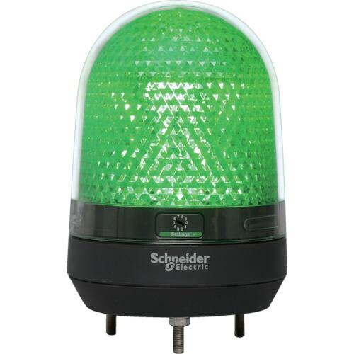 シュナイダーエレクトリックホールディングス 緑 φ１００ ＬＥＤ表示灯 ＤＣ１２－２４Ｖ 【品番：XVR3B03】