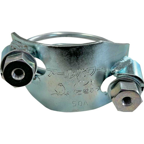 正峰産業（Seiho） 導管ダンス楽隊 ＲＰ－５０Ａ（５０個入） アールパワーバンド（鉄製） 右巻耐圧導管用 ６６－５１ 【品番：RP-50A】