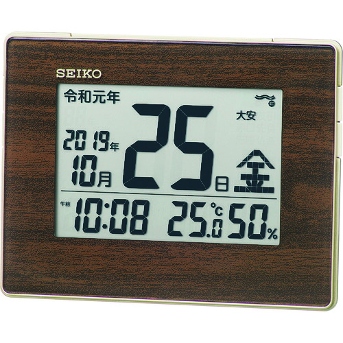 セイコーウオッチ　ＳＥＩＫＯ　和暦表示付き電波時計　【品番：SQ442B】