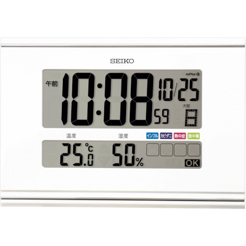 セイコーウオッチ　ＳＥＩＫＯ　快適環境ＮＡＶＩ　【品番：SQ445W】