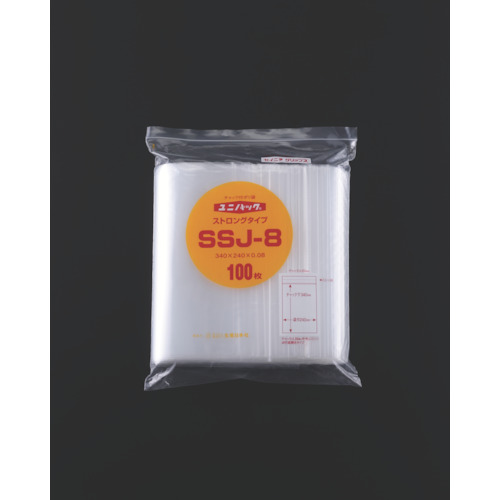 生産日本社(セイニチ) ユニパックSS SSJ-8 340×240×0.08 (800枚入) 【品番:SSJ-8】