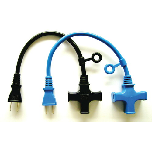 正和電工（SEIWA）　マルチタップ延長コード０．３ｍ青　【100個】　【品番：MR-03 BLUE】｜住設プロ　店 51,962円