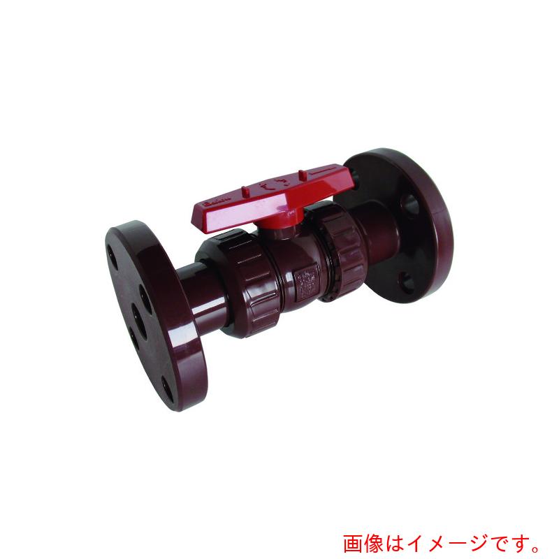 【別途送料あり】積水化学工業（SEKISUI）　エスロン　ボールバルブ禁油　本体材質ＨＴ（ＣＰＶＣ）　シール材質ＦＫＭ　ＪＩＳ１０ＫＦ　１５Ａ　【品番：BT15FXW】