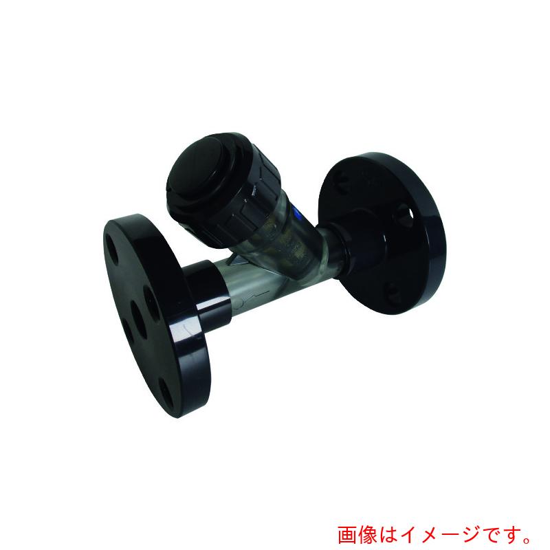 【別途送料あり】積水化学工業（SEKISUI）　エスロン　ストレーナ　本体材質ＰＶＣ　シール材質ＦＫＭ　ＪＩＳ１０ＫＦ　２５Ａ　【品番：SS25FSV】